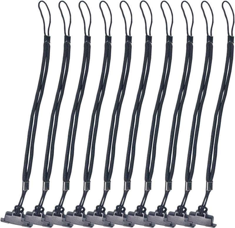 EXCEMO 10Pcs TC70 Trigger Handle Hand Strap and Clip for Zebra Symbol TC70 TC72 TC75 TC75X TC77 Barcode Scanner Handheld PDA, Drop-Resistant Clip and Handstrap to Replace ADP-TC7X-CLHTH-10 - Image 1